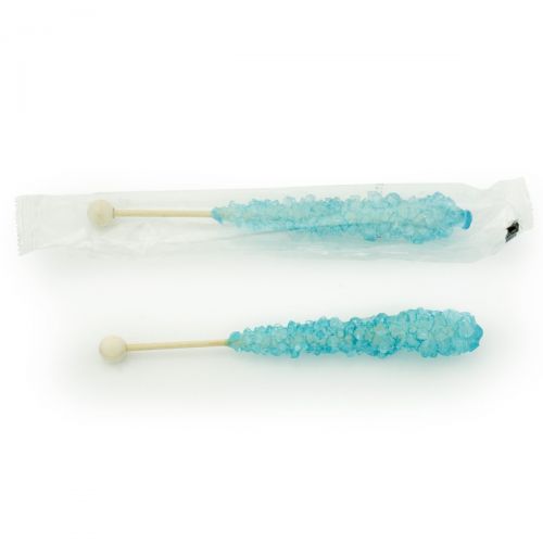  Boones Mill Rock Crystal Candy Sticks - Blueberry (Blueberry, 12 Count)
