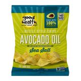 Good Health Natural Products Good Health Kettle Style Potato Chips, Avocado Oil, Sea Salt, 1 oz. Bag, 30 Pack  Gluten Free, Crunchy Chips Cooked in 100% Avocado Oil, Great for Lunches or Snacking on t
