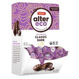 Alter Eco | Classic Dark Truffles | 58% Pure Dark Cocoa, Fair Trade, Organic, Non-GMO, Gluten Free Dark Chocolate Truffles, Single Box (60 ct)
