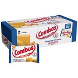 COMBOS Cheddar Cheese Cracker Baked Snacks 1.7-Ounce Bag 18-Count Box