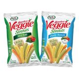 Sensible Portions Garden Veggie Straws, Snack Size Variety Pack, Sea Salt and Zesty Ranch, 1 Oz (Pack of 24)