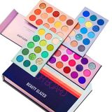 MYUANGO Color Board Eyeshadow Palette Eyes Shadow 60 Color Makeup Palette Highlighters Eye Make Up High Pigmented Professional Eye Shadow Mattes and Shimmers Long Lasting Blendable Waterpr