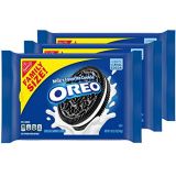 Oreo (ORMT9) Sandwich Cookies, Family Size -Chocolate, 19.1 Ounce (Pack of 3), 57.3 Ounce