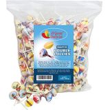 A Great Surprise Smarties Lollipops - Smarties Double Lollies, Bulk Individually Wrapped 3LB Party Bag Family Size