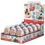 Kinder Joy Eggs, 15 Count Individually Wrapped Chocolate Candy Easter Eggs With Toys Inside, Perfect Easter Basket Stuffers for Kids, 10.5 Oz, Packaging May Vary