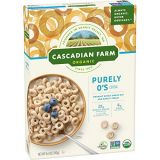 Cascadian Farm Organic Cereal, Purely Os, 8.6 Ounce