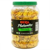 Iberia Plantain Chips Jar Lightly Salted, 28 Oz (1.75 lb), NON GMO, Gluten Free, Kosher