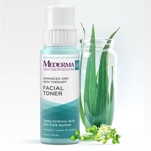  Mederma AG Facial Toner  with glycolic acid to cleanse pores for a smooth, healthy complexion - eucalyptus for a cooling effect  dermatologist recommended brand - fragrance-free
