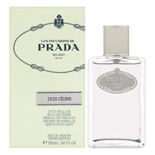 프라다 Prada Infusion Eau de Parfum, Iris Cedre, 3.4 Ounce