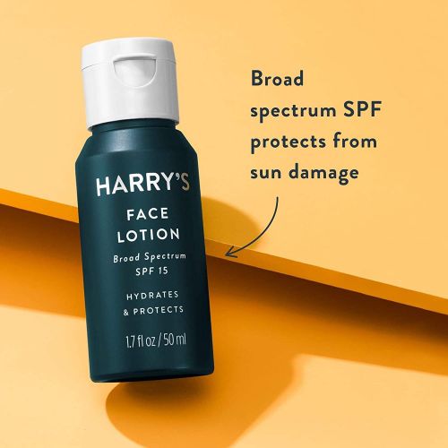  Harrys Face Lotion - Face Moisturizer - with SPF 15-3.4 fl oz (2 Count)