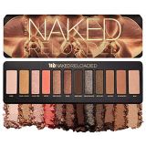 Urban Decay Naked Reloaded Eyeshadow Palette, 12 Universally Flattering Neutral Shades - Ultra-Blendable, Rich Colors with Velvety Texture - Set Includes Mirror