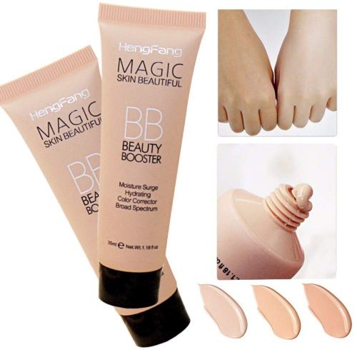  Zoreni Natural Brightening BB Cream Foundation Base Makeup Concealer Cream Whitening Moisturizing Primer Face Beauty Cosmetics TSLM1 (2#)