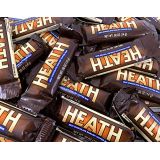 LaetaFood Heath Milk Chocolate English Toffee Candy, Snack Size Bars (2 Pound Bag)