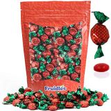 The Dreidel Company Strawberry Filled Flavored Candies, Individually Wrapped in Strawberry Wrap Design (8 Oz)