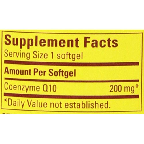  Nature Made CoQ10 Coenzyme Q10 200 mg - 2 Bottles, 140 Softgels Each