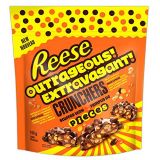 Reeses Reese Outrageous Crunchers Stuffed with Pieces, 160g, 5.6oz., {Imported from Canada}