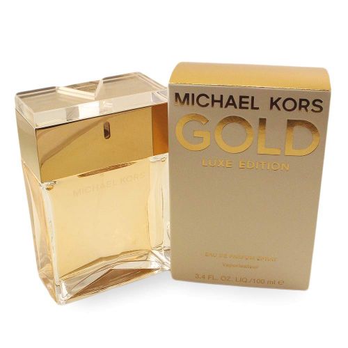마이클코어스 Michael Kors Gold Luxe Edition Eau de Parfum Spray for Women, 3.4 Ounce