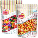 Lalees Candy Corn & Jelly Beans - 2 Pack - 2 Pounds (1 Pound Each Bag) - Bulk Unwrapped Candy - Classic Candy