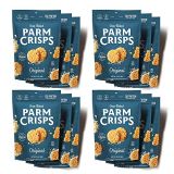 ParmCrisps Original Parmesan Crisps, 1.75 Oz (Pack Of 12), Keto Gluten Free Snacks, 100% Cheese Crisps, Gluten Free, Sugar Free, Low Carb, High Protein, Keto-Friendly