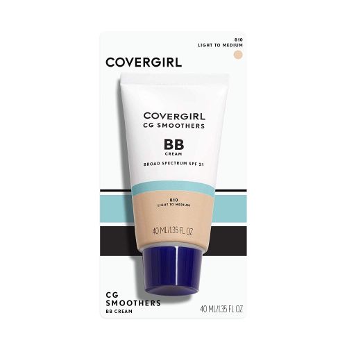  COVERGIRL Smoothers Lightweight BB Cream, Fair to Light 805, 1.35 oz (Packaging May Vary) Lightweight Hydrating 10-In-1 Skin Enhancer with SPF 21 UV Protection