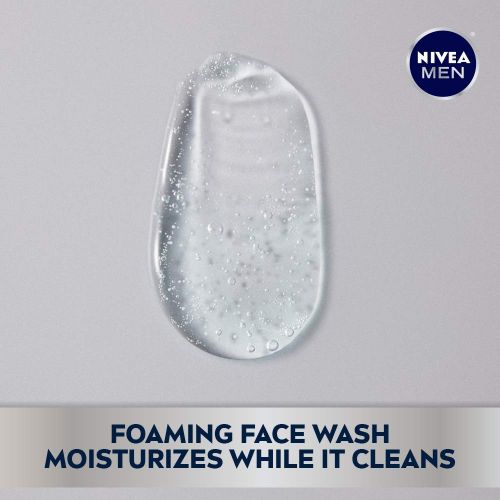  NIVEA Men Maximum Hydration Moisturizing Face Wash - Helps Prevent Dry Tight Skin - 5 fl. oz. Tube
