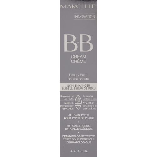  Marcelle BB Cream Beauty Balm, Light to Medium, Hypoallergenic and Fragrance-Free, 1;5 Ounces