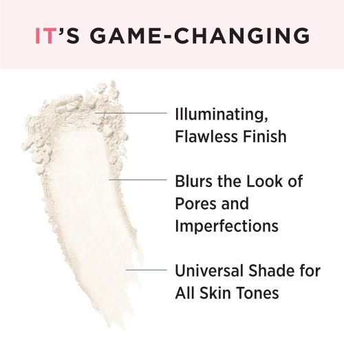  IT Cosmetics Bye Bye Pores Illumination - Pressed Finishing Powder + Subtle Radiance - Universal Translucent Shade - Contains Anti-Aging Peptides, Silk, Hydrolyzed Collagen & Antio