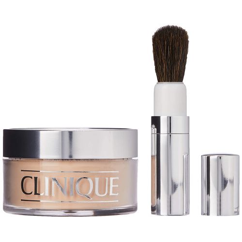  Clinique Blended Face Powder and Brush, Shade 03, 1.2 Ounce