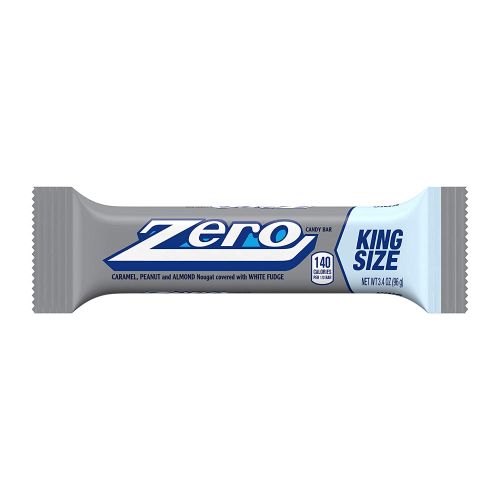  ZERO White Fudge Candy Bar (Pack of 24)