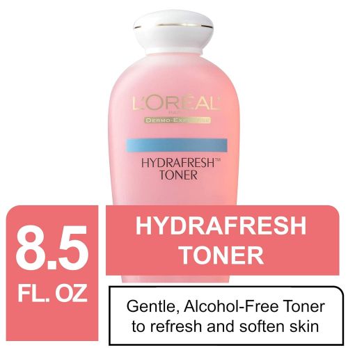  LOreal Paris Skincare HydraFresh Toner, Alcohol Free Toner with Pro-Vitamin B5 for Face, 8.5 fl. oz.