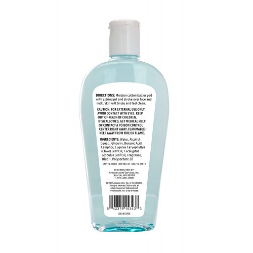  Amazon Brand - Solimo Original Clean Astringent Skin Cleanser, 10 Fluid Ounce