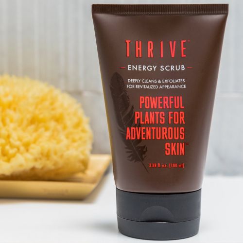  Thrive Natural Care THRIVE Natural Face Scrub for Men & Women  Exfoliating Face Wash with Anti-Oxidants Improves Skin Texture, Unclogs Pores & Helps Prevent Ingrown Hairs  Made In USA  Vegan Natura