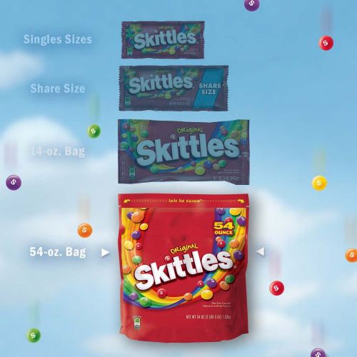  Skittles Original Fruity Candy