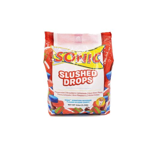 Quality Candy Company SONIC Slushed Drops, Assorted, 24 Ounces