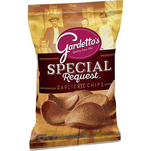  Gardettos, Snack Mix, Roasted Garlic Rye Chips, 14 oz. Bag