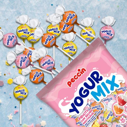  Animania Chewy Filled Lollipops Candy, Individually Wrapped Suckers For Freshness, Assorted Flavors of Fruit Lolly Varieties, Lollies for Kids Birthdays, Office, Bank, School, Bulk Pack of
