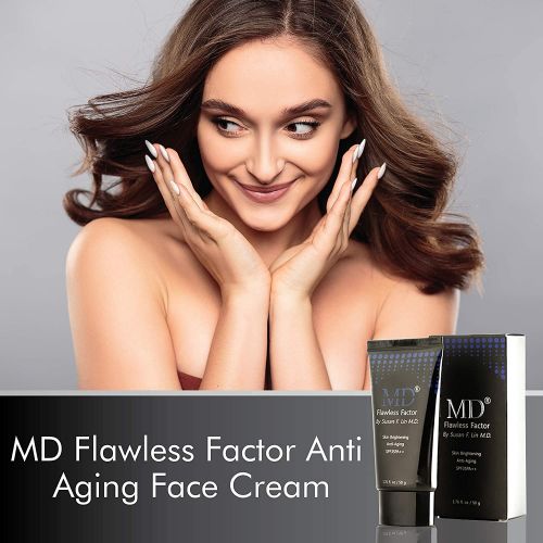  MD Flawless Factor BB Cream for coverage, Skin Brightening & Anti-aging | Anti Wrinkle Cream Moisturiser with Sun Protection | Rated SPF 35 | Suitable For All Skin Types - 1.76 Fl