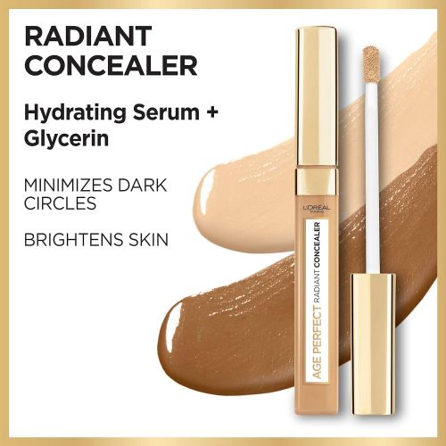  LOreal Paris Age Perfect Radiant Concealer with Hydrating Serum and Glycerin, Ivory