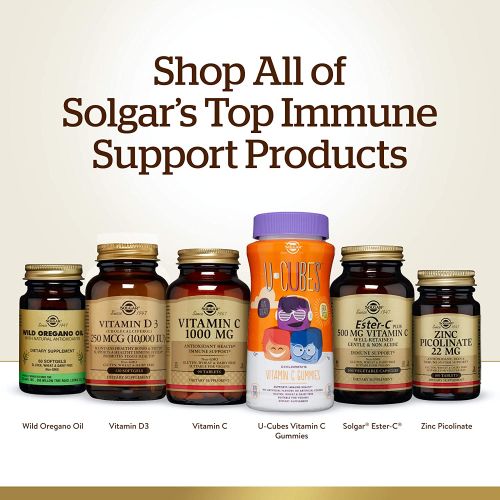  Solgar Vitamin C 1000 mg, 90 Tablets - Antioxidant & Immune Support, Overall Health, Healthy Skin & Joints - Bioflavonoids Supplement - Non-GMO, Vegan, Gluten Free, Kosher - 90 Ser