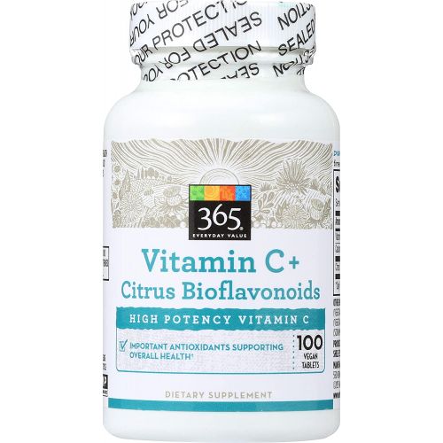  365 by Whole Foods Market, Vitamin C Citrus Bioflavonoids Complex High Potency, 100 Tablets