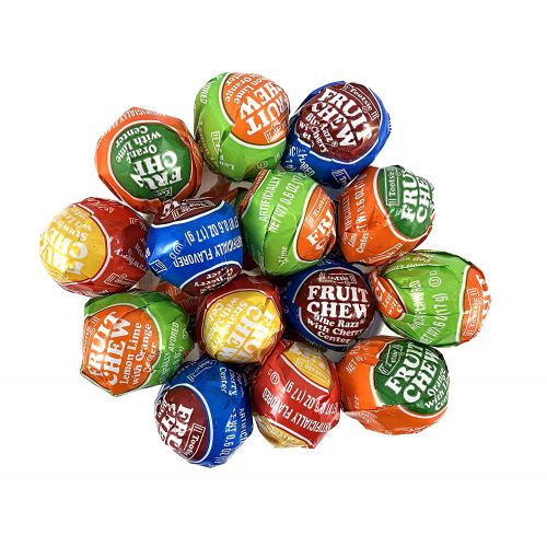  CrazyOutlet Tootsie Assorted Fruit Flavors Chew Pops, Lollipops Hard Candy Pack, 2 Lbs