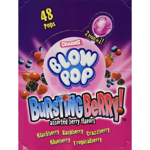  Charms Bursting Berry Blow Pop Suckers