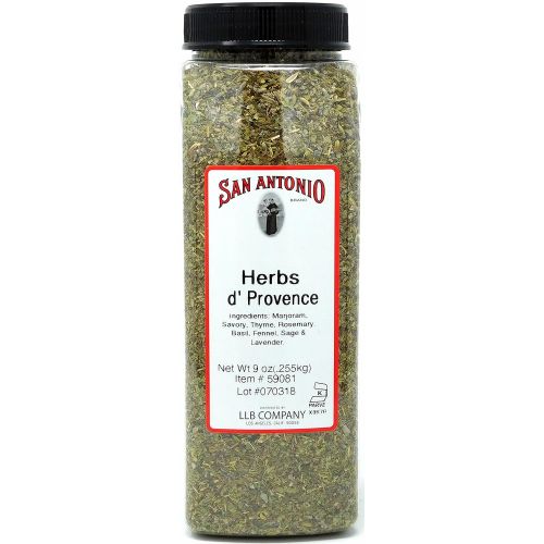  San Antonio 9 Ounce Herbes de Provence with Lavender Herbs Seasoning Spice Blend