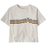 Patagonia Ridge Rise Stripe Organic Easy Cut T-Shirt - Womens