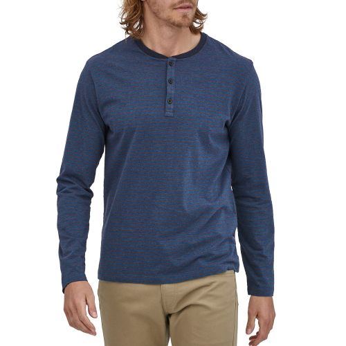 파타고니아 Patagonia Long-Sleeve Organic Cotton Lightweight Henley Shirt