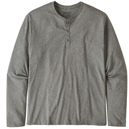 파타고니아 Patagonia Long-Sleeve Organic Cotton Lightweight Henley Shirt