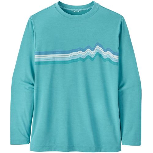 파타고니아 Patagonia Long Sleeve Cap Cool Daily T-Shirt - Boys
