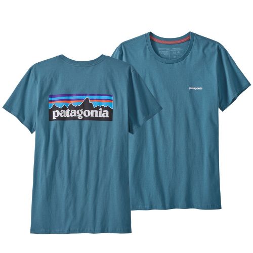 파타고니아 Patagonia P-6 Logo Organic Crew T-Shirt - Womens