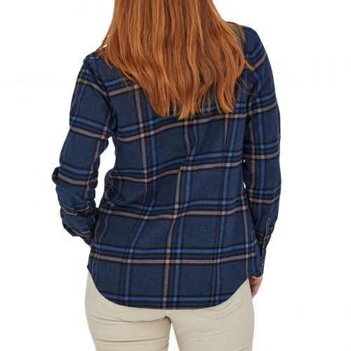 파타고니아 Patagonia Long-Sleeve Organic Midweight Fjord Flannel Shirt - Womens