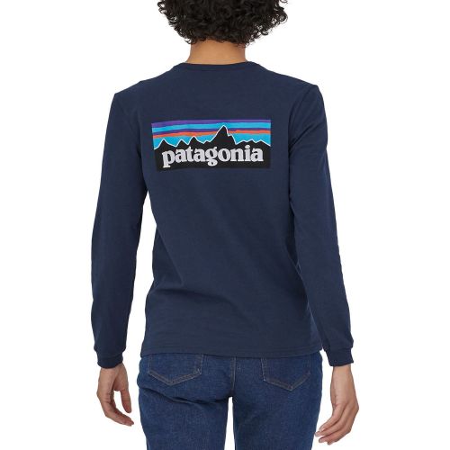 파타고니아 Patagonia Long-Sleeve P-6 Responsibili-Tee Shirt - Womens